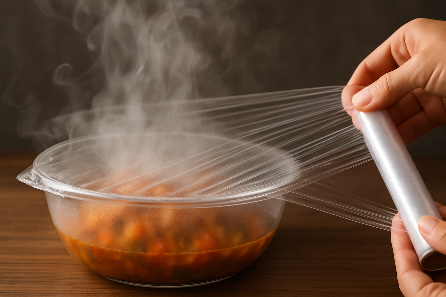 Đến giờ tôi mới nhận ra dùng màng bọc thực phẩm theo 4 kiểu này là “đầu độc” chính mình!- Ảnh 1.