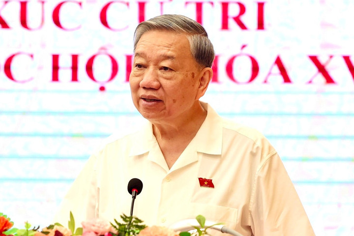 Tổng Bí thư Tô Lâm. (Ảnh: Viết Thành)