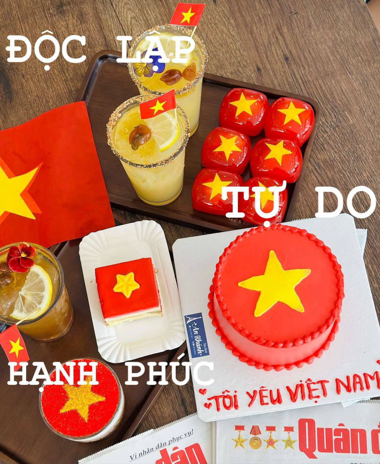 Những chiếc bánh handmade mang đậm tinh thần yêu nước dịp 30/4 - 3