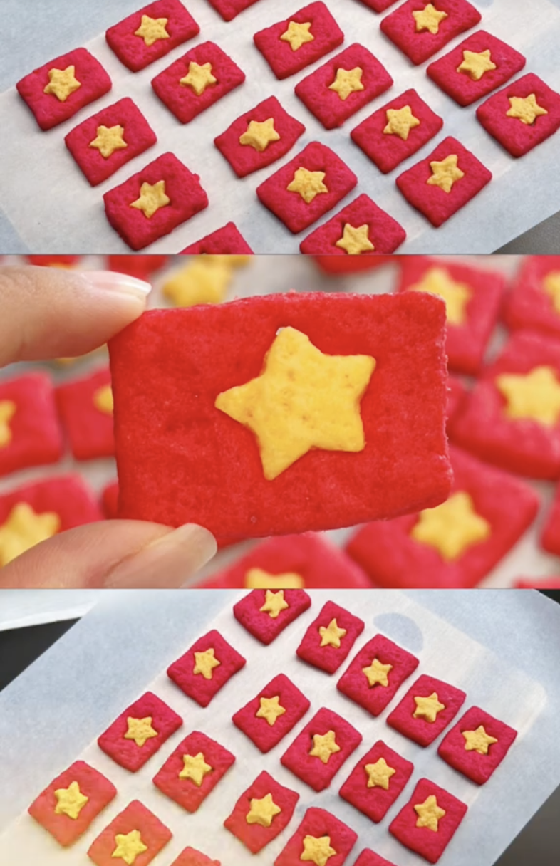 Những chiếc bánh handmade mang đậm tinh thần yêu nước dịp 30/4 - 9