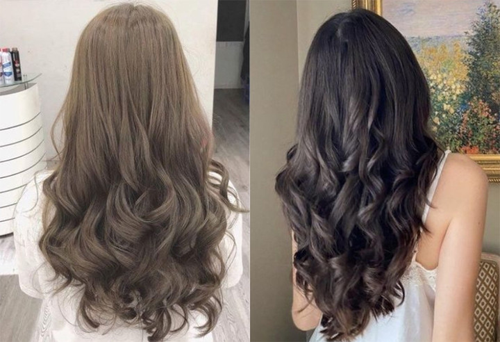 Kiểu tóc xoăn đuôi lọn to thanh lịch,nữ tính. (Ảnh: SP)