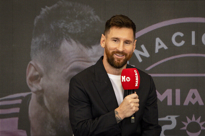Messi nắm nhượng quyền thương mại từ MLS. Ảnh: EFE