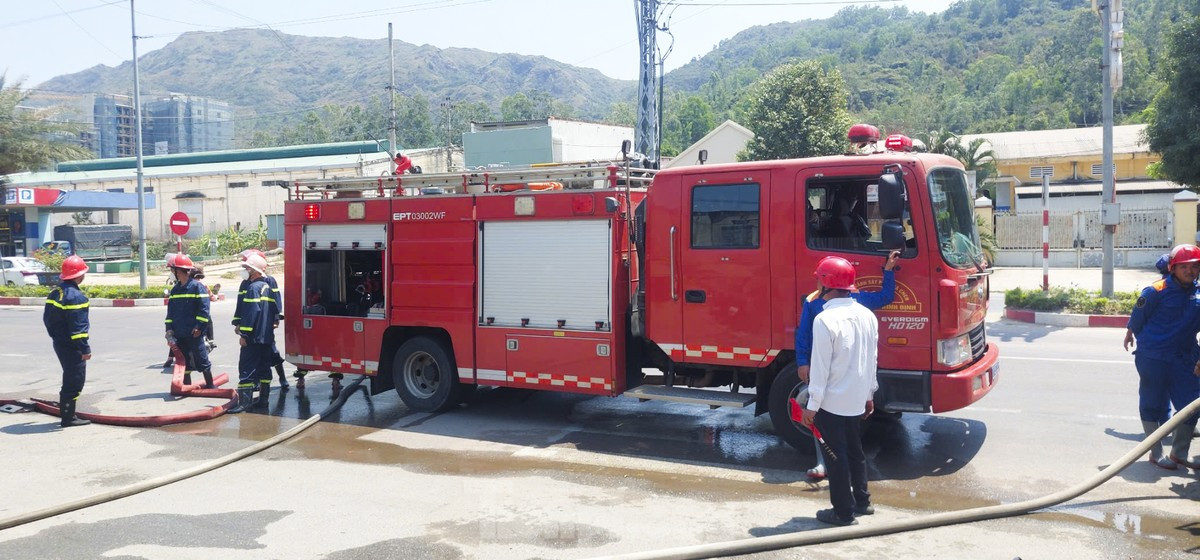 Cháy dữ dội tại biệt thự nhà vườn ở Quy Nhơn, gần 100 người dập lửa ảnh 4