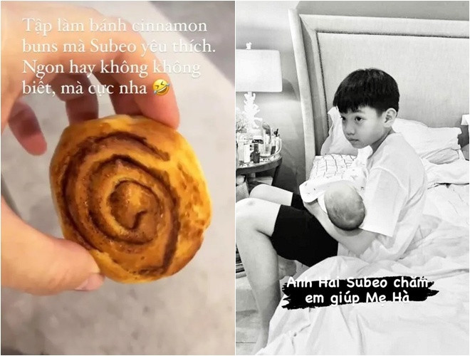 Hồ Ngọc Hà khoe ảnh con trai cao vượt trội 1.8m, trong cách nuôi con có 1 điểm mẹ nào muốn con cao thì nên học hỏi- Ảnh 7.