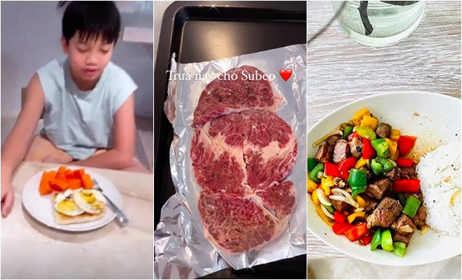 Hồ Ngọc Hà khoe ảnh con trai cao vượt trội 1.8m, trong cách nuôi con có 1 điểm mẹ nào muốn con cao thì nên học hỏi- Ảnh 6.