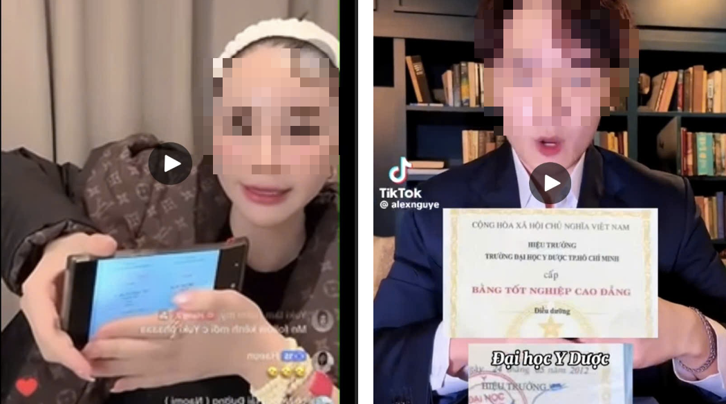 Dùng bằng tốt nghiệp giả để quảng cáo dịch vụ làm đẹp trái phép - Ảnh 1.