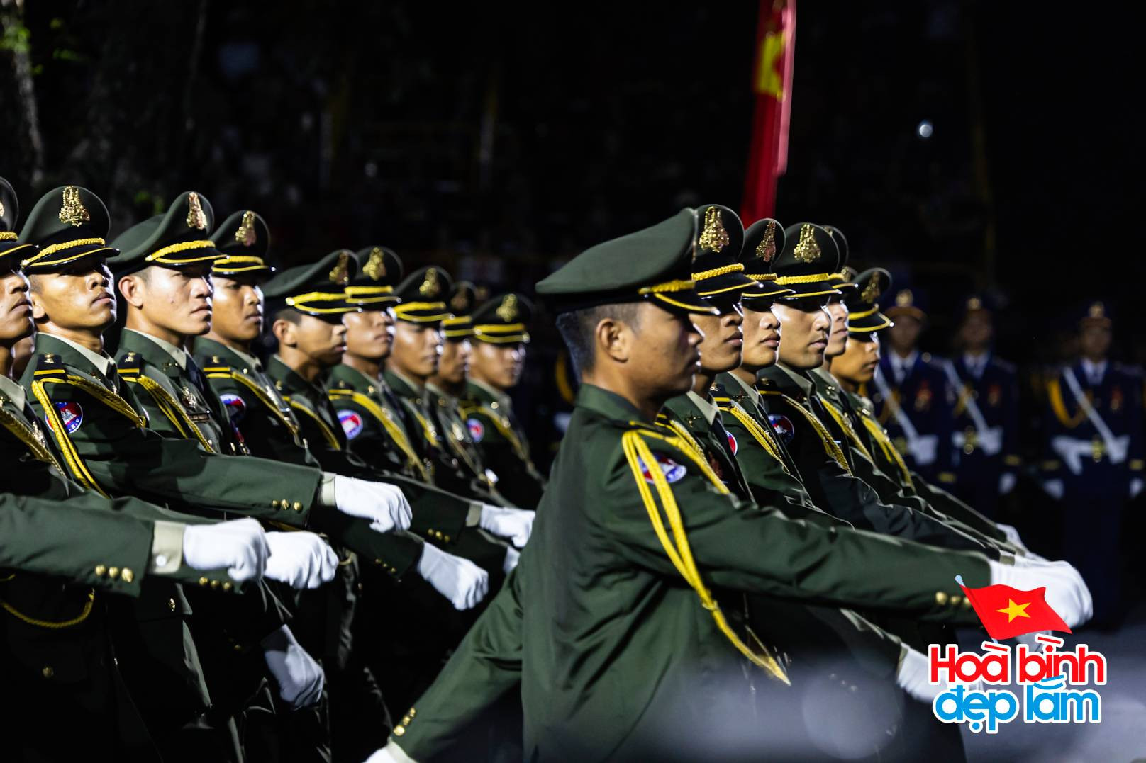 Ngay lúc này: Cận cảnh các khối diễu binh trong buổi tổng hợp luyện lần 2 trên đường Lê Duẩn- Ảnh 12.