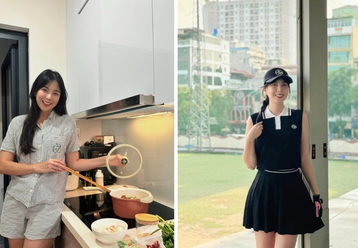 Mai Ngọc chăm chỉ làm việc, tập trung chăm sóc bản thân và chia sẻ những điều tích cực.
