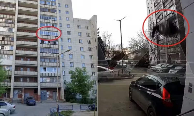 Rơi từ tầng 6 khi đang lau cửa sổ, cụ bà 80 tuổi ở Nga sống sót kỳ diệu- Ảnh 1.