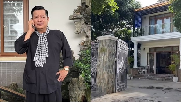 Biệt thự hoành tráng và nhà hàng mặt tiền bề thế của