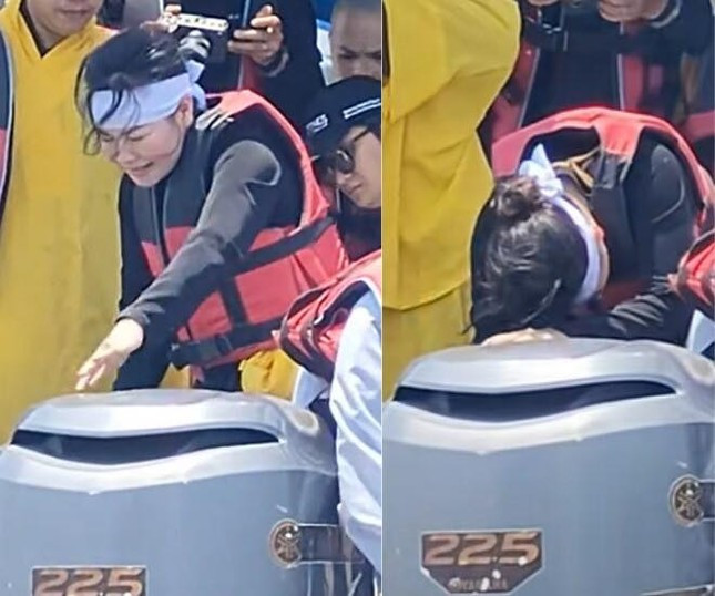 Lê Phương, Vân Trang, Cát Tường tiễn biệt Quý Bình ra biển Cần Giờ ảnh 7