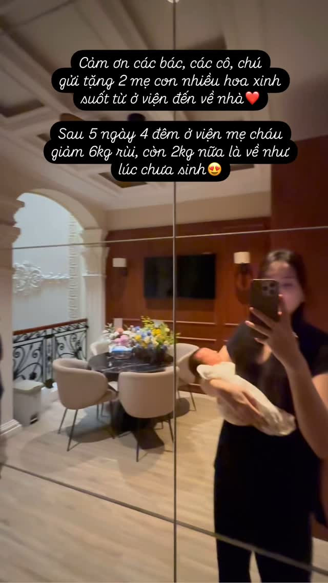 Choáng với số cân nặng sau sinh của Mai Ngọc, hội mẹ bỉm cảm thán: