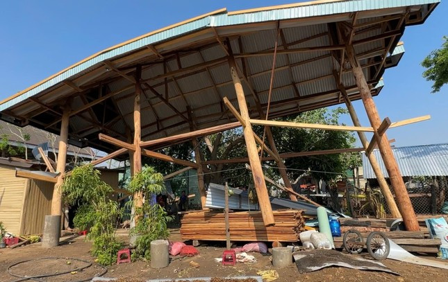 Mưa dông làm tốc mái 69 căn nhà ở Gia Lai ảnh 1