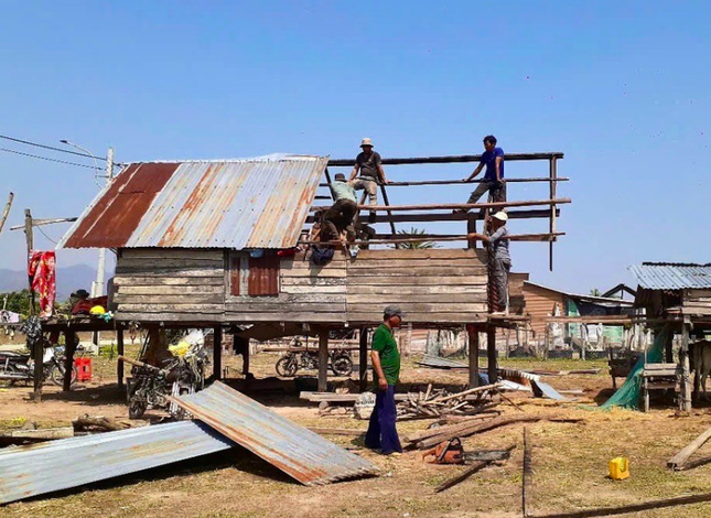 Mưa dông làm tốc mái 69 căn nhà ở Gia Lai ảnh 4