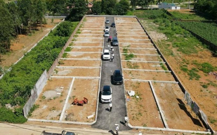 Giá đất vùng ven Hà Nội đang tăng mạnh. (Ảnh minh họa: CafeF)