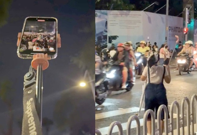 2 Tiktoker đăng clip sai sự thật về an ninh trật sau khi xem sơ duyệt diễu binh ảnh 2