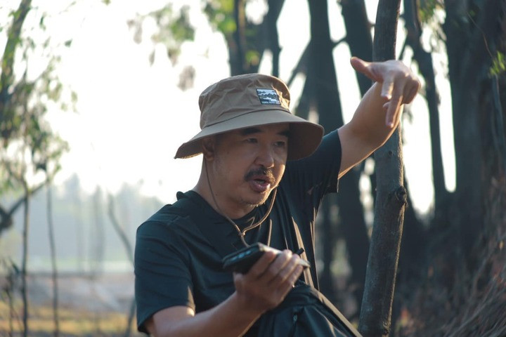 Đạo diễn Bùi Thạc Chuyên đánh giá cao sự chuyên nghiệp của Thái Hoà.