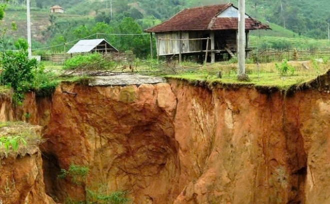 Khu vực huyện Kon Plông - nới xảy ra nhiều trận động đất (ảnh minh họa)