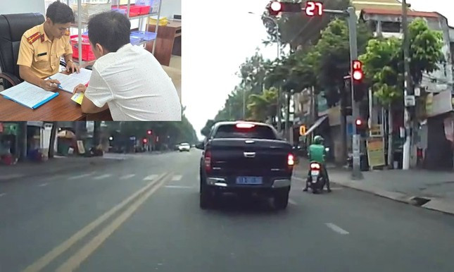 Vụ ô tô biển xanh vượt đèn đỏ ở Bình Dương: Tài xế nói đau bụng quá chịu hết nổi- Ảnh 1.