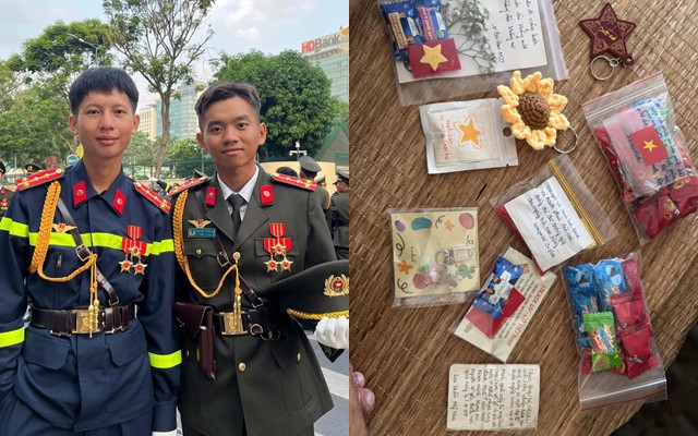 Các chiến sĩ tham gia diễu binh, diễu hành 30/4 bắt đầu