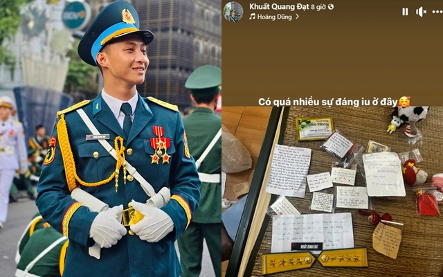 Các chiến sĩ tham gia diễu binh, diễu hành 30/4 bắt đầu