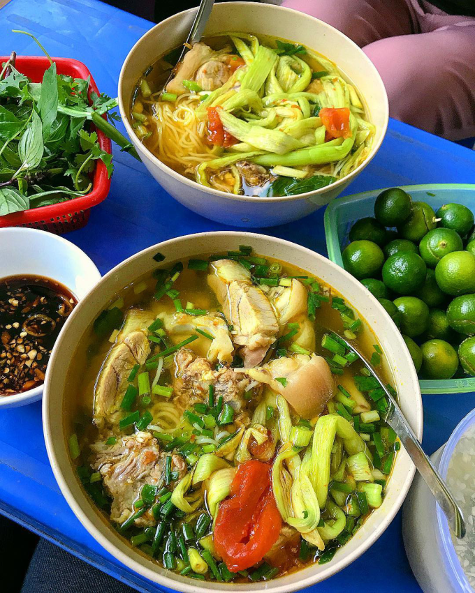 Nghỉ lễ, học Bằng Kiều nấu 'bún chửi' chuẩn vị Hà Nội- Ảnh 4.