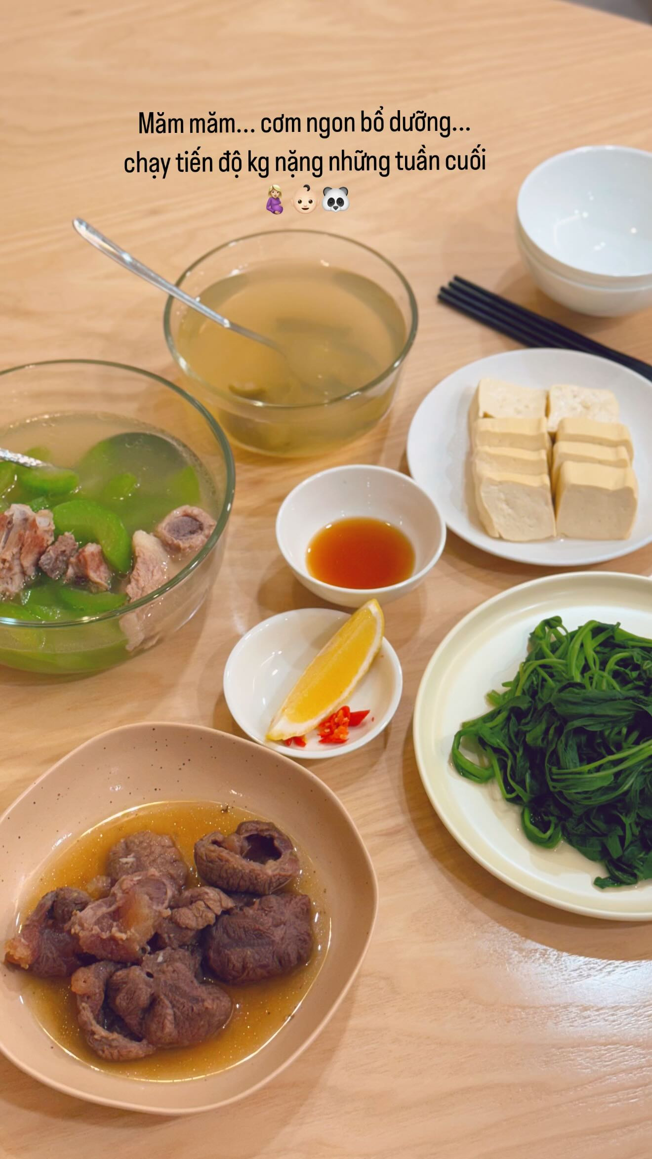 Bất ngờ với những bữa cơm ở cữ của MC Mai Ngọc, không bữa nào giống bữa nào- Ảnh 10.