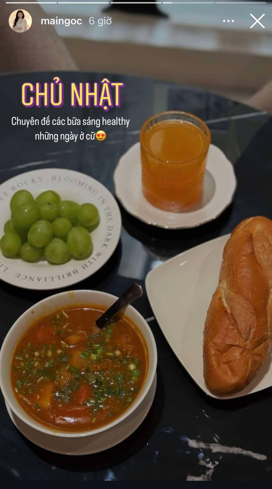 Bất ngờ với những bữa cơm ở cữ của MC Mai Ngọc, không bữa nào giống bữa nào- Ảnh 1.