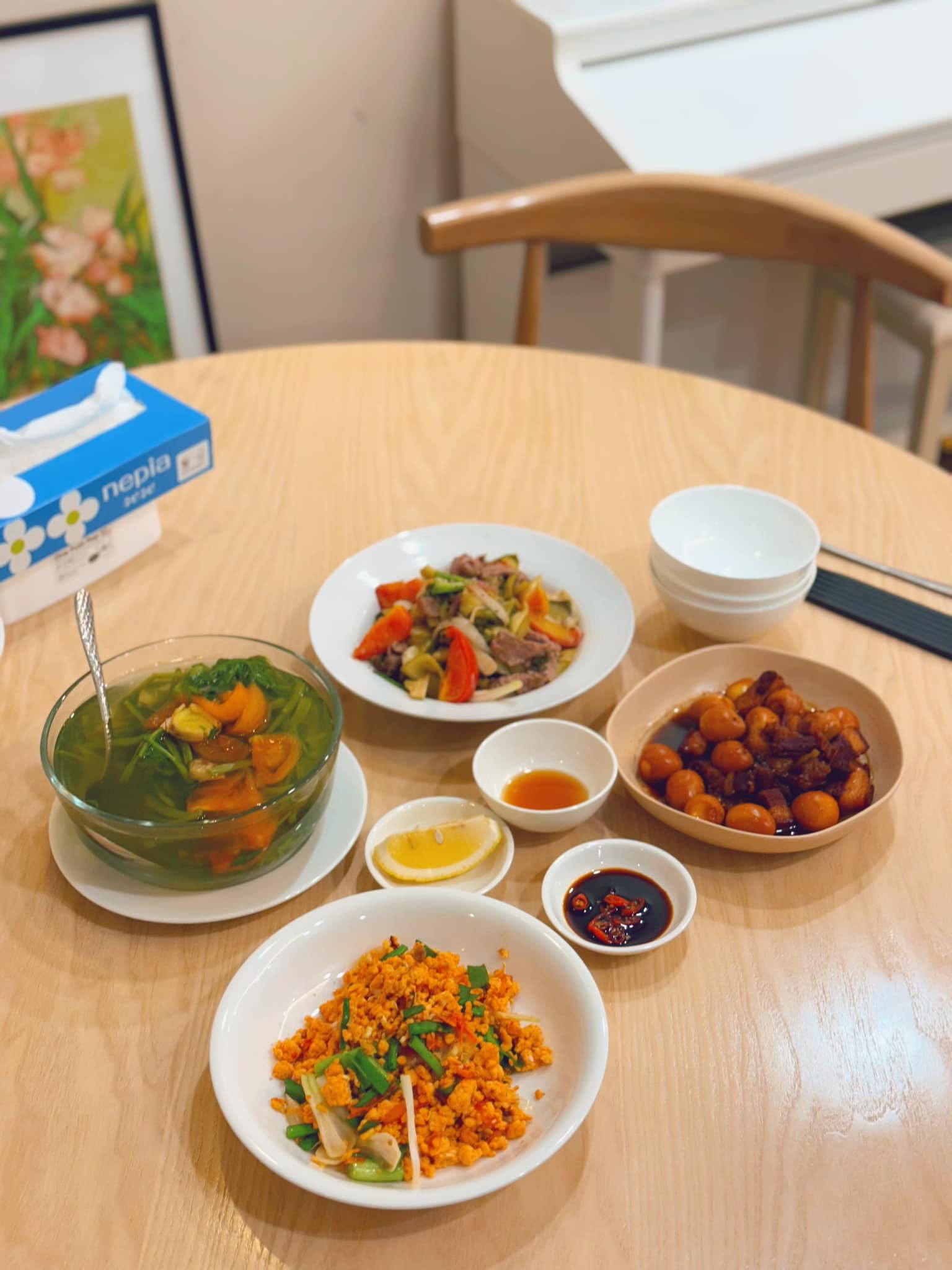 Bất ngờ với những bữa cơm ở cữ của MC Mai Ngọc, không bữa nào giống bữa nào- Ảnh 19.