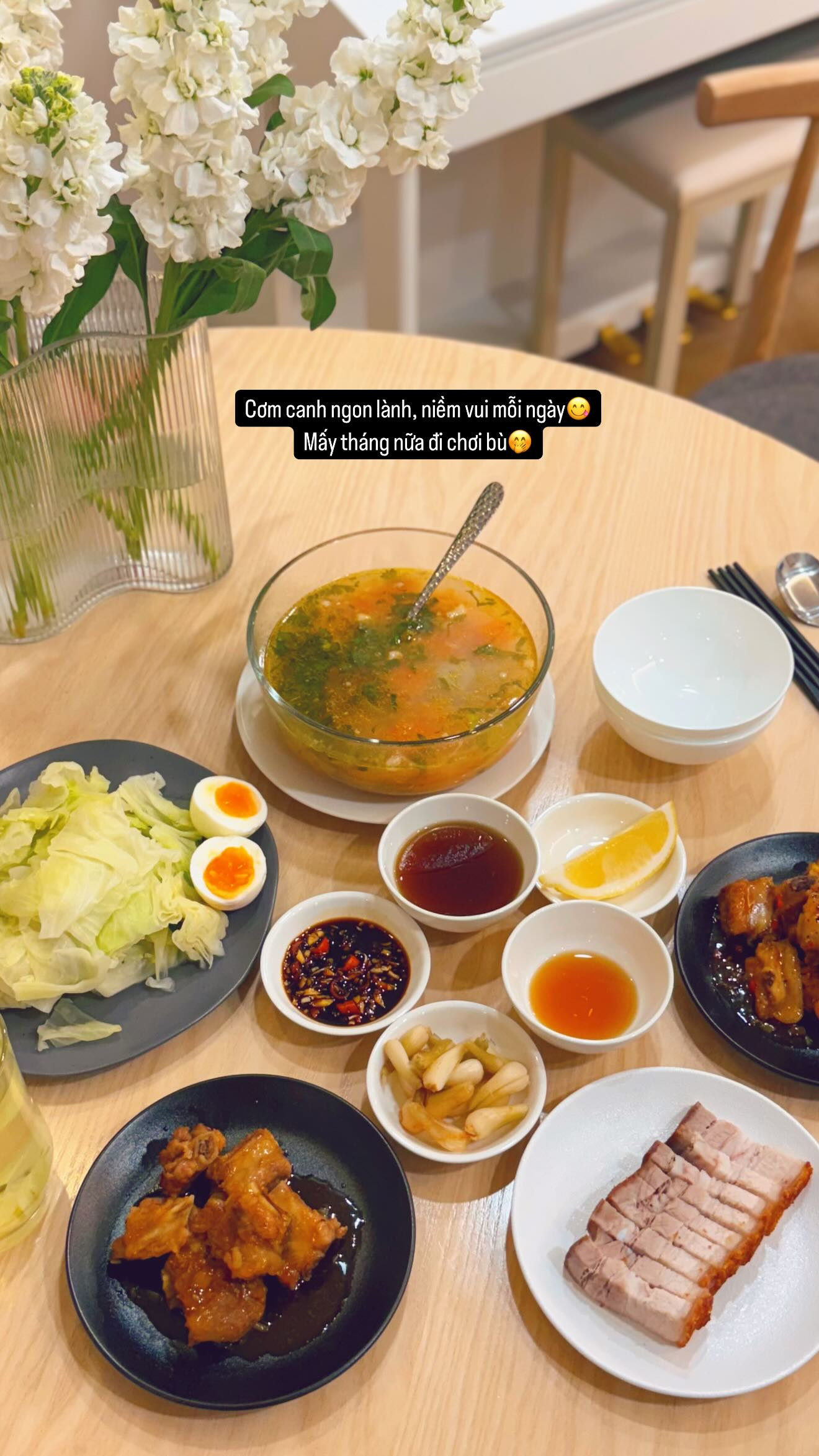 Bất ngờ với những bữa cơm ở cữ của MC Mai Ngọc, không bữa nào giống bữa nào- Ảnh 9.