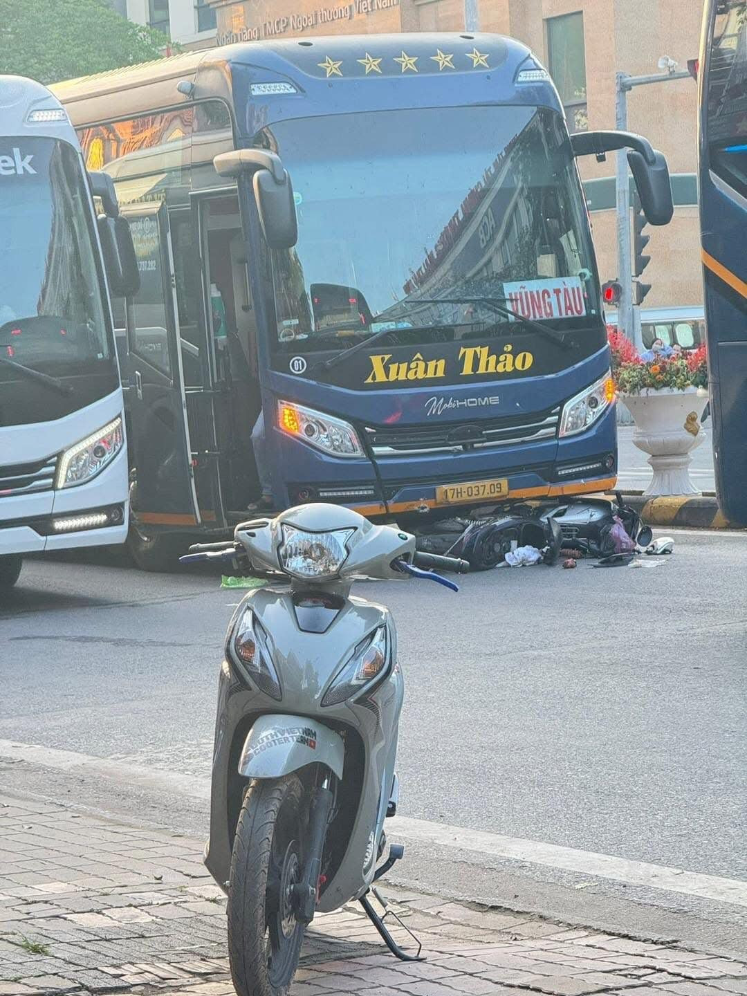 Thái Bình: Va chạm kinh hoàng giữa xe máy và ô tô khác, một người tử vong tại chỗ- Ảnh 3.