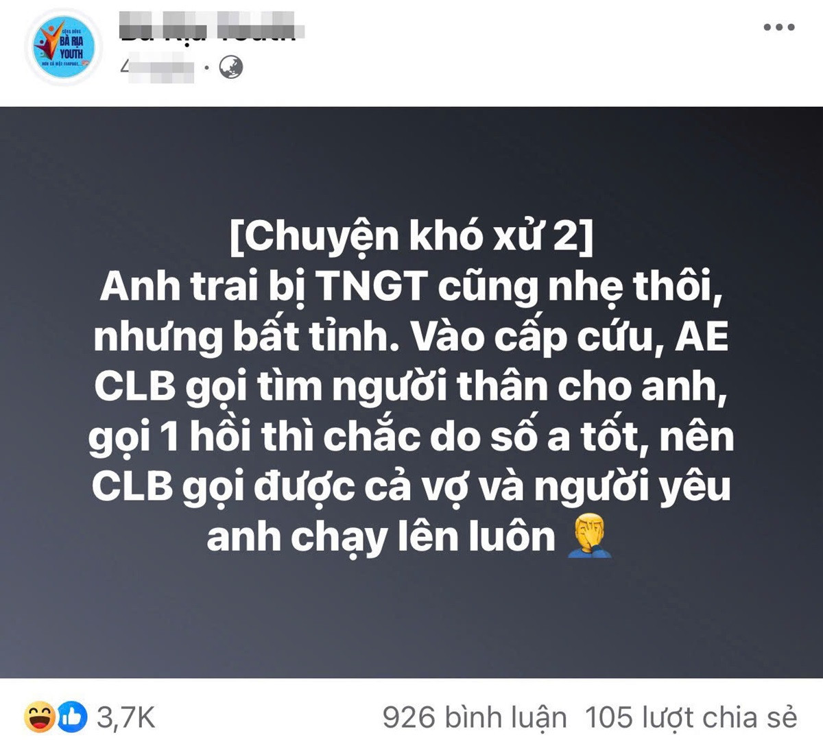 Sở Y tế Bà Rịa Vũng Tàu xác minh thông tin “hư cấu” gây xôn xao mạng xã hội.jpg