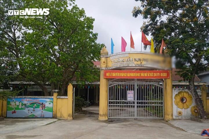Trường mầm non Phú Th. (phường Dương Nỗ, quận Thuận Hoá, TP Huế) nơi bà D.T.T. công tác. (Ảnh: CTV)