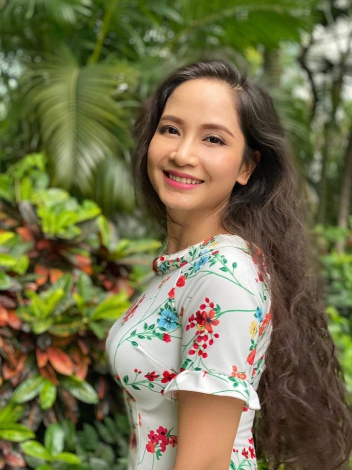 Nữ diễn viên hài lòng với cuộc sống bình yên hiện tại.