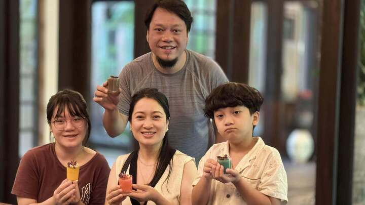 Cô dành thời gian để xây dựng tổ ấm.