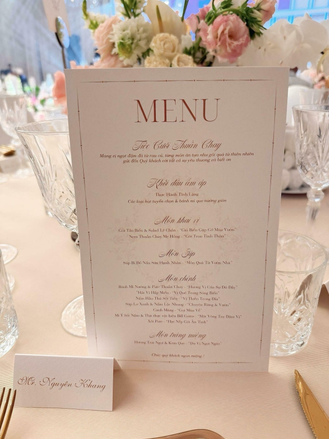 Menu 12 món chay đặc biệt vợ chồng Hồ Quỳnh Hương đãi khách- Ảnh 4.