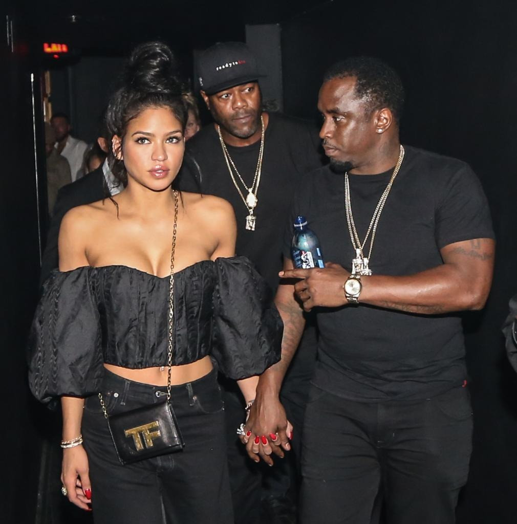 l r cassie diddy party 72486183