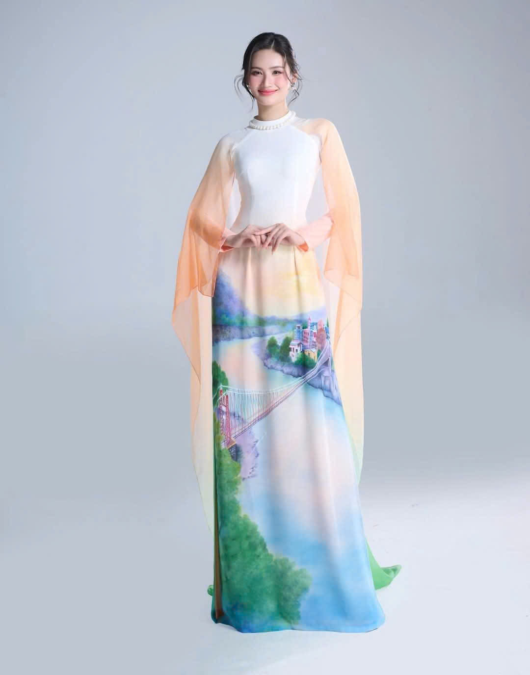 Miss World 2025: Ý Nhi diện áo dài nổi bật, đón tin vui vào Top phần thi Tài năng- Ảnh 1.