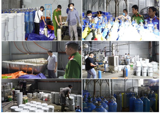 Triệt phá 3 xưởng sản xuất, buôn bán khí cười quy mô ‘khủng’ tại Hà Nội ảnh 3