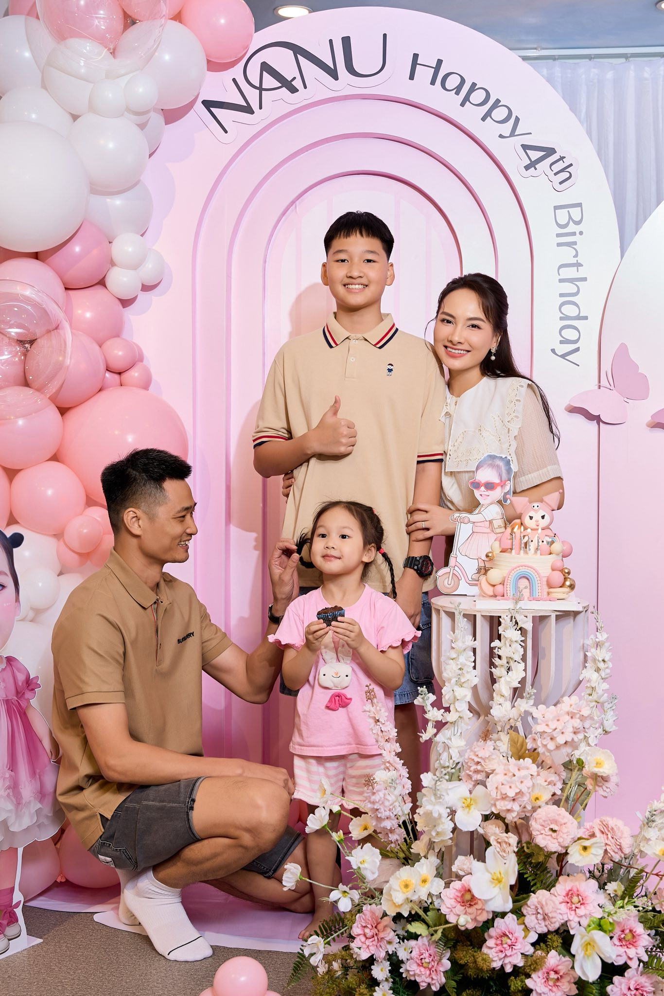 Con gái 4 tuổi của Bảo Thanh gây chú ý với bộ đồ đơn giản trong lần đầu tổ chức sinh nhật- Ảnh 5.