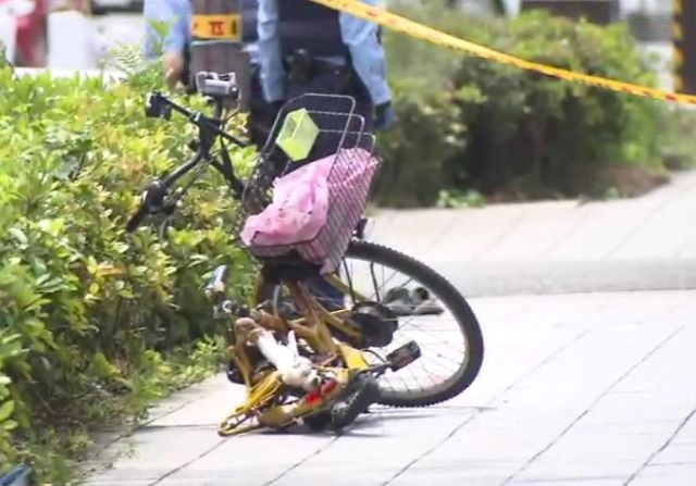 Cụ ông rơi từ chung cư xuống trúng người đi xe đạp, cả 2 đều tử vong- Ảnh 1.