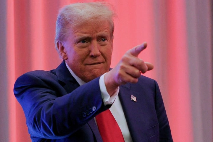 Tổng thống Mỹ Donald Trump. (Ảnh: Reuters)