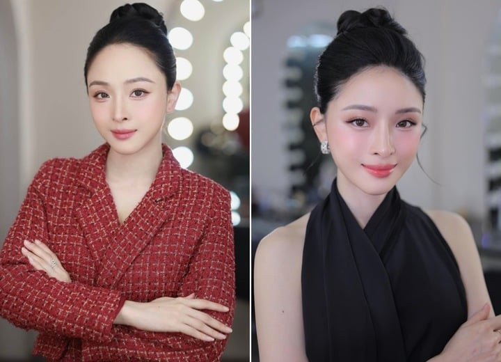Phương Nga vẫn giữ được sắc vóc xinh đẹp ở tuổi 38.