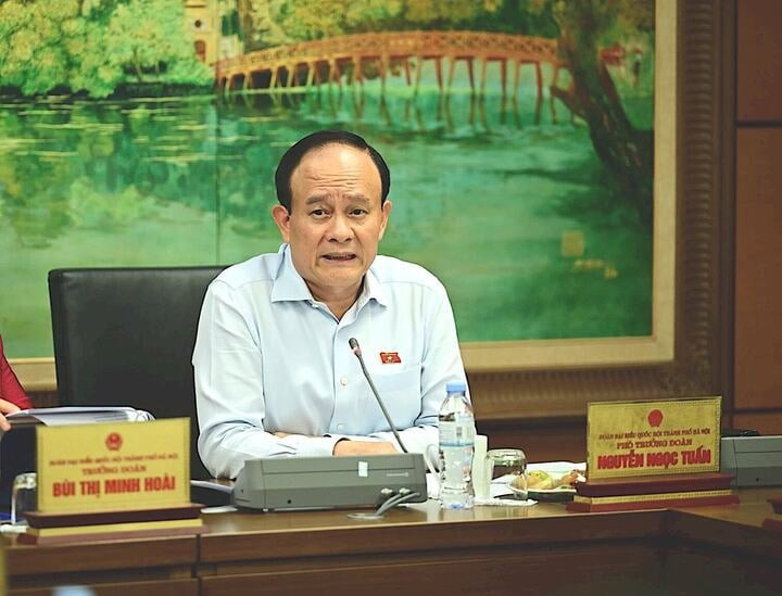Đại biểu Nguyễn Ngọc Tuấn, Chủ tịch HĐND TP Hà Nội.