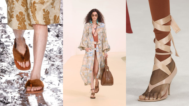 Những kiểu sandal sắp