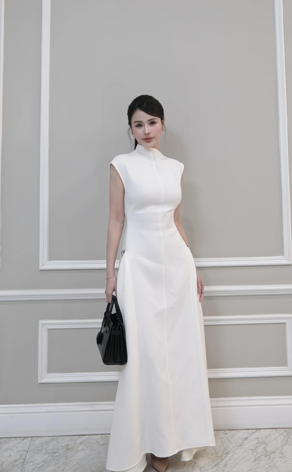 Nhan sắc như hoa hậu của mỹ nhân quê Tuyên Quang vừa vào vai người yêu bố Chính trong 'Cha tôi người ở lại'- Ảnh 9.