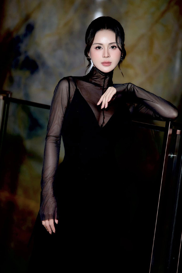 Nhan sắc như hoa hậu của mỹ nhân quê Tuyên Quang vừa vào vai người yêu bố Chính trong 'Cha tôi người ở lại'- Ảnh 6.
