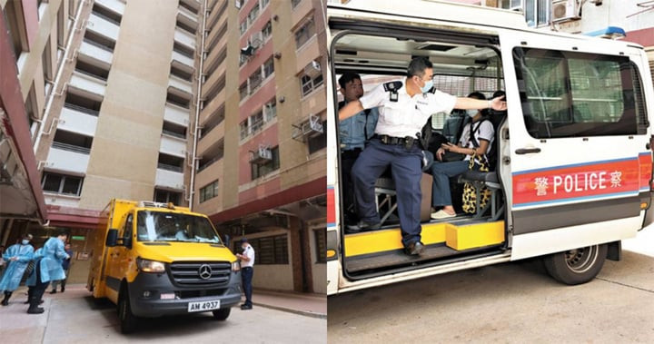 Khi cảnh sát đến, họ phát hiện chị Hoàng đã qua đời 4 ngày. (Ảnh: Hong Kong Wenhui News)