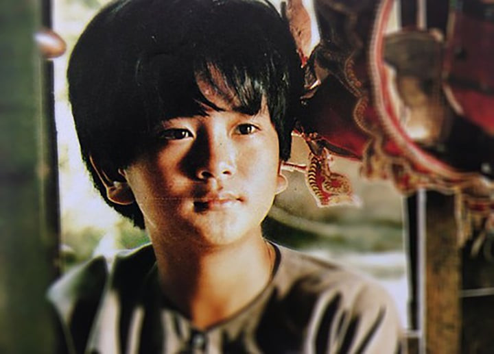 Hùng Thuận nổi tiếng với vai cậu bé An trong bộ phim