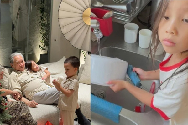 Lisa - con gái Hồ Ngọc Hà khoe giọng hát bằng tiếng Anh siêu đáng yêu- Ảnh 2.